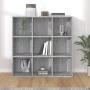 Estantería gris Sonoma 98x29x97,5 cm de vidaXL, Librerías y estanterías - Ref: Foro24-815451, Precio: 78,93 €, Descuento: %
