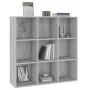 Estantería gris Sonoma 98x29x97,5 cm de vidaXL, Librerías y estanterías - Ref: Foro24-815451, Precio: 78,93 €, Descuento: %