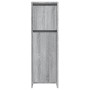 Armario de baño madera contrachapada gris Sonoma 30x30x95 cm de vidaXL, Muebles de baño - Ref: Foro24-815553, Precio: 50,40 €...