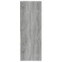 Estantería de madera contrachapada gris Sonoma 67x24x161 cm de vidaXL, Librerías y estanterías - Ref: Foro24-815502, Precio: ...