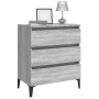 Aparador de madera contrachapada gris Sonoma 60x35x69 cm de vidaXL, Aparadores - Ref: Foro24-815808, Precio: 70,34 €, Descuen...