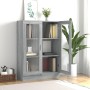 Vitrina madera contrachapada gris Sonoma 82,5x30,5x115 cm de vidaXL, Librerías y estanterías - Ref: Foro24-815619, Precio: 94...