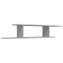 Estante de pared para TV madera gris Sonoma 125x18x23 cm de vidaXL, Estantes y estanterías - Ref: Foro24-815877, Precio: 24,1...