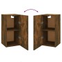 Mueble para TV madera contrachapada roble ahumado 30,5x30x60 cm de vidaXL, Muebles TV - Ref: Foro24-815741, Precio: 32,68 €, ...