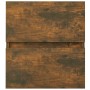 Mueble de lavabo madera ingeniería roble ahumado 41x38,5x45 cm de vidaXL, Muebles de baño - Ref: Foro24-815645, Precio: 38,47...