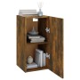 Mueble para TV madera contrachapada roble ahumado 30,5x30x60 cm de vidaXL, Muebles TV - Ref: Foro24-815741, Precio: 32,68 €, ...