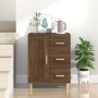 Aparador madera contrachapada marrón roble 69,5x34x90 cm de vidaXL, Aparadores - Ref: Foro24-817371, Precio: 72,13 €, Descuen...
