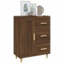 Aparador madera contrachapada marrón roble 69,5x34x90 cm de vidaXL, Aparadores - Ref: Foro24-817371, Precio: 72,13 €, Descuen...