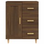 Aparador madera contrachapada marrón roble 69,5x34x90 cm de vidaXL, Aparadores - Ref: Foro24-817371, Precio: 72,13 €, Descuen...