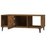 Mesa de centro madera contrachapada roble ahumado 102x50x40 cm de vidaXL, Mesas de centro - Ref: Foro24-817528, Precio: 48,27...