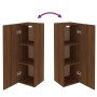 Muebles TV 2 uds madera de ingeniería marrón roble 30,5x30x90cm de vidaXL, Muebles TV - Ref: Foro24-815752, Precio: 84,86 €, ...