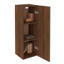 Muebles TV 2 uds madera de ingeniería marrón roble 30,5x30x90cm de vidaXL, Muebles TV - Ref: Foro24-815752, Precio: 84,86 €, ...