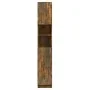 Armario baño madera contrachapada roble ahumado 32x25,5x190 cm de vidaXL, Muebles de baño - Ref: Foro24-815537, Precio: 76,06...