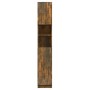 Armario baño madera contrachapada roble ahumado 32x25,5x190 cm de vidaXL, Muebles de baño - Ref: Foro24-815537, Precio: 77,75...