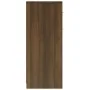 Armario baño madera contrachapada roble marrón 60x33x80 cm de vidaXL, Muebles de baño - Ref: Foro24-815665, Precio: 69,33 €, ...