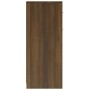 Armario baño madera contrachapada roble marrón 60x33x80 cm de vidaXL, Muebles de baño - Ref: Foro24-815665, Precio: 70,39 €, ...