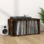 Oak plywood vinyl record box 71x34x36cm by vidaXL, CD and DVD storage - Ref: Foro24-815252, Price: 43,63 €, Discount: %