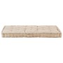 Cojines para muebles de palets 2 unidades algodón beige en Decoración | Comprar online en Foru.es