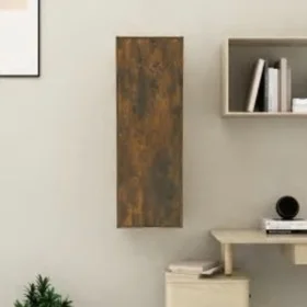 Mueble para TV madera de ingeniería roble ahumado 30,5x30x90 cm de vidaXL, Muebles TV - Ref: Foro24-815747, Precio: 36,19 €, ...