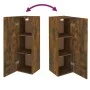 Mueble para TV madera de ingeniería roble ahumado 30,5x30x90 cm de vidaXL, Muebles TV - Ref: Foro24-815747, Precio: 36,19 €, ...