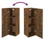 Mueble para TV madera de ingeniería roble ahumado 30,5x30x90 cm de vidaXL, Muebles TV - Ref: Foro24-815747, Precio: 36,89 €, ...