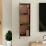Mueble para TV madera de ingeniería roble ahumado 30,5x30x90 cm de vidaXL, Muebles TV - Ref: Foro24-815747, Precio: 36,19 €, ...