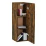 Mueble para TV madera de ingeniería roble ahumado 30,5x30x90 cm de vidaXL, Muebles TV - Ref: Foro24-815747, Precio: 36,19 €, ...