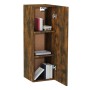 Mueble para TV madera de ingeniería roble ahumado 30,5x30x90 cm de vidaXL, Muebles TV - Ref: Foro24-815747, Precio: 36,89 €, ...