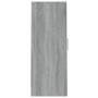 Zapatero de madera contrachapada gris Sonoma 32x35x92 cm de vidaXL, Zapateros y organizadores de calzado - Ref: Foro24-816018...