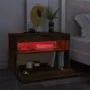 Muebles de TV con luces LED 2 uds roble ahumado 60x35x40 cm de vidaXL, Muebles TV - Ref: Foro24-815679, Precio: 70,77 €, Desc...