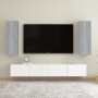 Mueble para TV 2 uds contrachapado gris Sonoma 30,5x30x90 cm de vidaXL, Muebles TV - Ref: Foro24-815750, Precio: 84,75 €, Des...