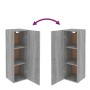 Mueble para TV 2 uds contrachapado gris Sonoma 30,5x30x90 cm de vidaXL, Muebles TV - Ref: Foro24-815750, Precio: 84,75 €, Des...