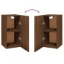 Mueble para TV madera de ingeniería roble marrón 30,5x30x60 cm de vidaXL, Muebles TV - Ref: Foro24-815745, Precio: 34,62 €, D...