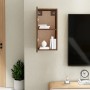 Mueble para TV madera de ingeniería roble marrón 30,5x30x60 cm de vidaXL, Muebles TV - Ref: Foro24-815745, Precio: 34,62 €, D...