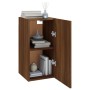 Mueble para TV madera de ingeniería roble marrón 30,5x30x60 cm de vidaXL, Muebles TV - Ref: Foro24-815745, Precio: 34,62 €, D...