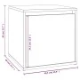 Set de muebles de recibidor madera contrachapada roble marrón de vidaXL, Armarios roperos - Ref: Foro24-3120196, Precio: 110,...