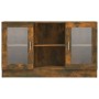 Vitrina madera contrachapada roble ahumado 120x30,5x70 cm de vidaXL, Aparadores - Ref: Foro24-815627, Precio: 86,33 €, Descue...