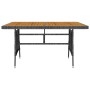 Juego de comedor de jardín 7 piezas ratán sintético gris de vidaXL, Conjuntos de jardín - Ref: Foro24-3120103, Precio: 372,92...