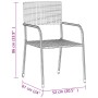 Juego de comedor de jardín 7 piezas ratán sintético gris de vidaXL, Conjuntos de jardín - Ref: Foro24-3120103, Precio: 372,92...
