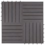 Baldosas de terraza 20 uds madera maciza acacia gris 30x30 cm en Materiales de construcción | Comprar online en Foru.es