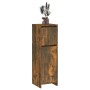 Armario de baño madera contrachapada roble ahumado 30x30x95 cm de vidaXL, Muebles de baño - Ref: Foro24-815552, Precio: 42,62...