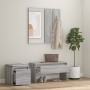 Set de muebles de recibidor madera contrachapada gris Sonoma de vidaXL, Armarios roperos - Ref: Foro24-3120195, Precio: 113,2...