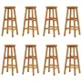 Juego muebles de bar para jardín 9 pzas madera maciza de acacia de vidaXL, Conjuntos de jardín - Ref: Foro24-3116024, Precio:...