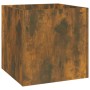 Set de muebles de recibidor madera contrachapada roble ahumado de vidaXL, Armarios roperos - Ref: Foro24-3120200, Precio: 129...