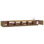 Set de muebles TV con LEDS 3 pzas contrachapada roble ahumado de vidaXL, Muebles TV - Ref: Foro24-3120176, Precio: 158,39 €, ...
