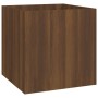 Set de muebles de recibidor madera contrachapada roble marrón de vidaXL, Armarios roperos - Ref: Foro24-3120199, Precio: 104,...