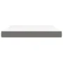 Colchón de muelles ensacados de tela gris oscuro 160x200x20 cm de vidaXL, Colchones - Ref: Foro24-347815, Precio: 250,20 €, D...