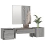 Set de muebles de recibidor madera contrachapada gris Sonoma de vidaXL, Armarios roperos - Ref: Foro24-3120201, Precio: 137,9...