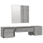Set de muebles de recibidor madera contrachapada gris Sonoma de vidaXL, Armarios roperos - Ref: Foro24-3120201, Precio: 137,9...