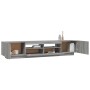 Set muebles TV con LEDs 2 pzas madera contrachapada gris Sonoma de vidaXL, Muebles TV - Ref: Foro24-3120171, Precio: 118,00 €...